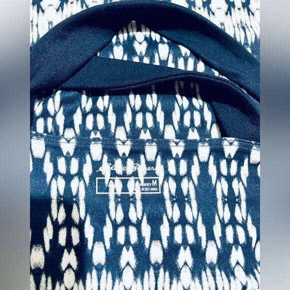 Eddie Bauer maxi dress cross back navy blue summer casual outdoors women’s M - Picture 8 of 9